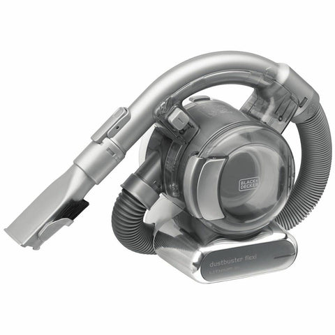 Black & Decker Dustbuster Handheld Vacuum Cleaner - 18V Cordless - Washable Filter - Chrome - PD1820L-XE
