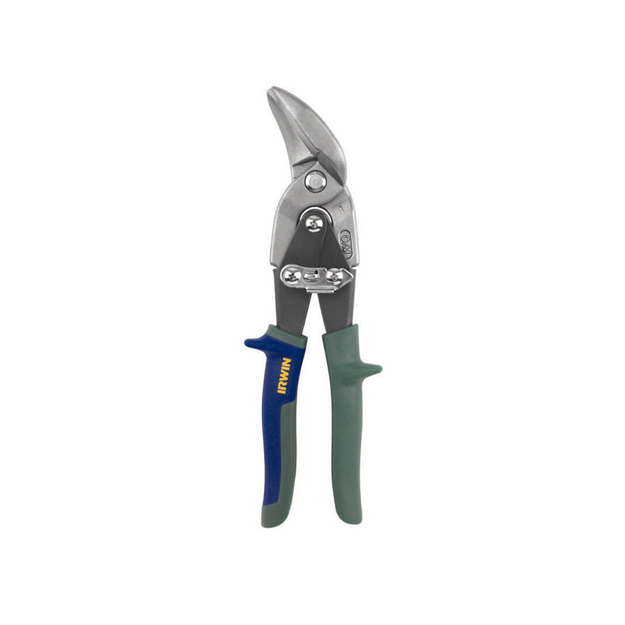Irwin Right Cut Offset Snips - 33mm Steel Blade, 23mm Gauge Capacity