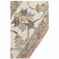 Cadrys Classics Kashan Blush Wool Rug 160x230cm - Hand Tufted, Non-Slip Cotton Backing - CLASKABL1