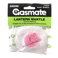 Gasmate Gas Lantern Replacement Mantle 2 Pack Small Clip-On Rayon Silk