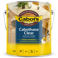 Cabot's Cabothane Clear Water Based Matt Polyurethane 4L - UV & Splatter Resistant Interior Varnish