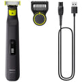 Philips OneBlade Face Pro - Black - 12-Length Comb 0.5-9mm, 120 Minute Runtime, Wet and Dry - QP6532-15