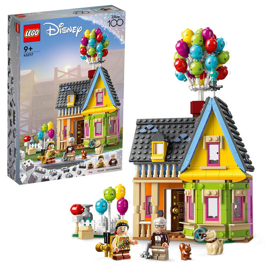 LEGO Disney 'Up' House 43217 - Detailed Replica with Colorful Balloons