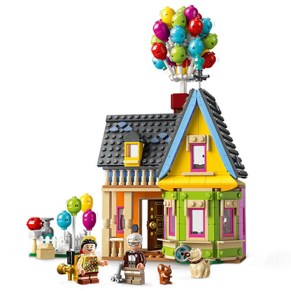 LEGO Disney 'Up' House 43217 - Detailed Replica with Colorful Balloons