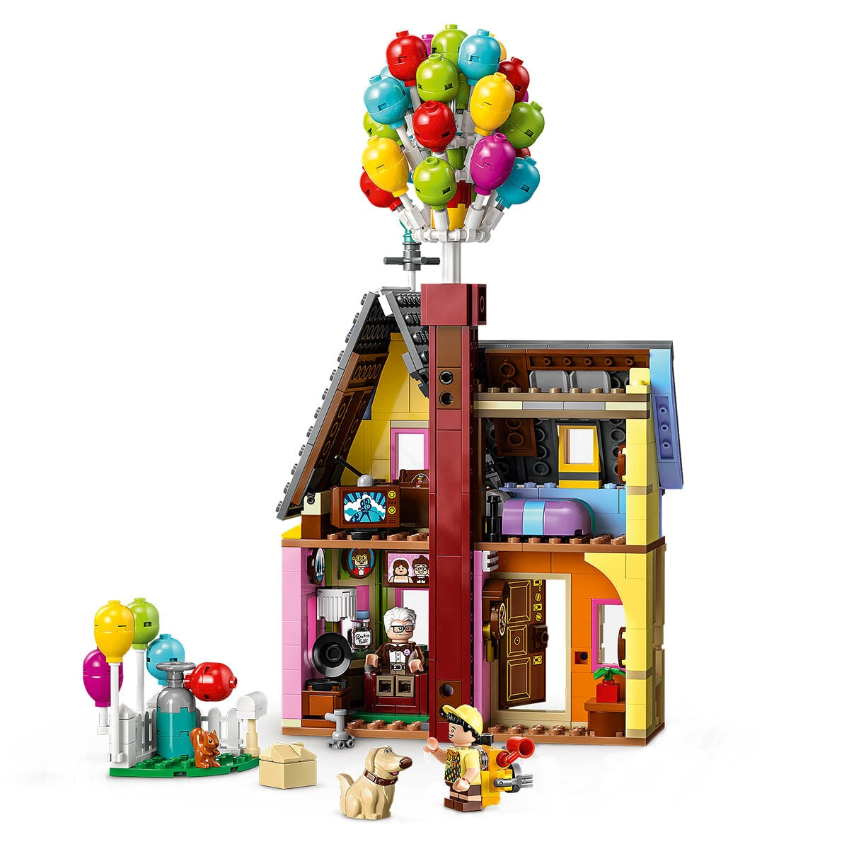 LEGO Disney 'Up' House 43217 - Detailed Replica with Colorful Balloons