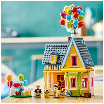 LEGO Disney 'Up' House 43217 - Detailed Replica with Colorful Balloons
