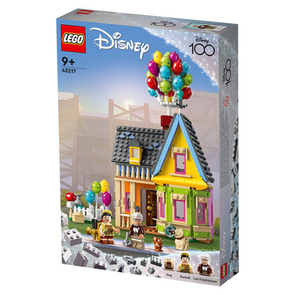 LEGO Disney 'Up' House 43217 - Detailed Replica with Colorful Balloons