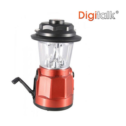 Portable LED Lantern with FM Radio, Compass, 10 x 18 cm, 8 LEDs