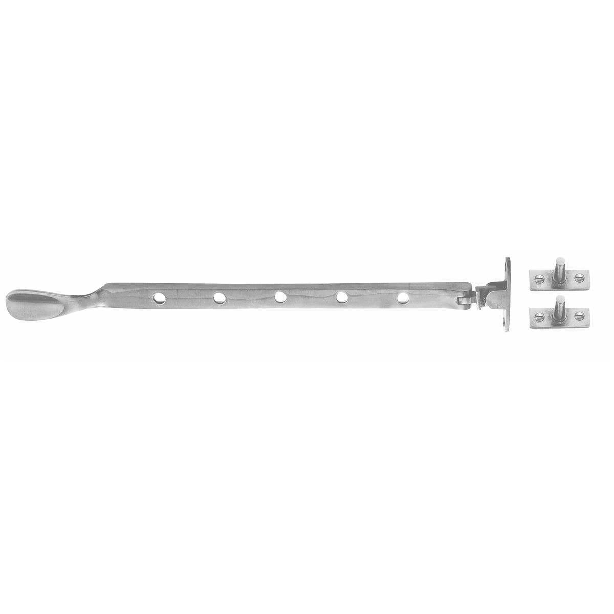 Delf Casement Stay 250mm Satin Chrome - Durable - Easy To Install - SuperSaverAU - view 1