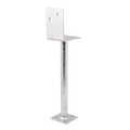 Pryda 300mm M10 Half Stirrup Post Anchor - Hot Dip Galvanised Steel - Durable - SuperSaverAU - view 2