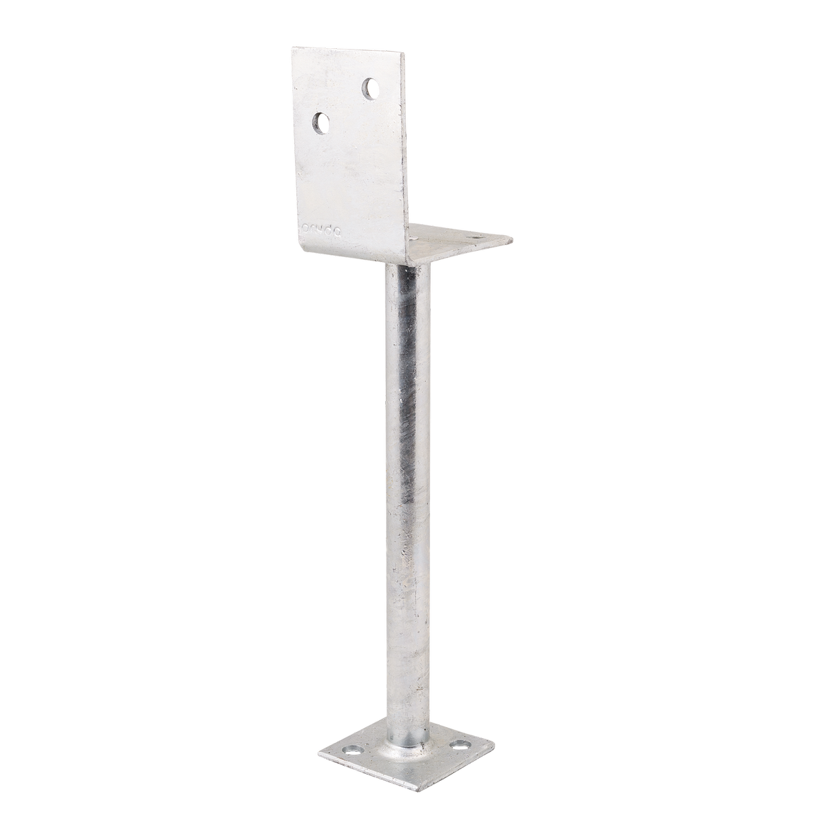 Pryda 300mm M10 Half Stirrup Post Anchor - Hot Dip Galvanised Steel - Durable - SuperSaverAU - view 2