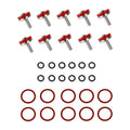 EnduraSeal 12mm Stainless Steel Tap Valves Hot & Cold - 10 Pack