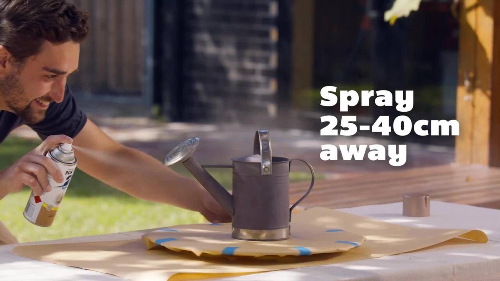 Rust-Oleum 2X Ultra Cover Gloss Deep Blue Spray Paint 340g