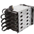 15 Pin SATA Power Splitter Cable 1 Male to 5 Female Adapter for HDD and SSD Drives - view 3