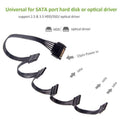15 Pin SATA Power Splitter Cable 1 Male to 5 Female Adapter for HDD and SSD Drives - view 4