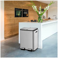 EKO 30L+30L Stainless steel Recycling Step Can - SuperSaverAU - view 4