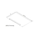 Artusi Black Flat BBQ Lid - 4kg Barbecue Accessory - 2 Years Manufacturer Warranty - ABFLAT