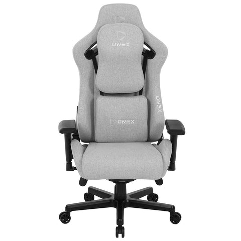 ONEX EV12 Fabric Edition Gaming Chair Ivory - SuperSaverAU - view 1