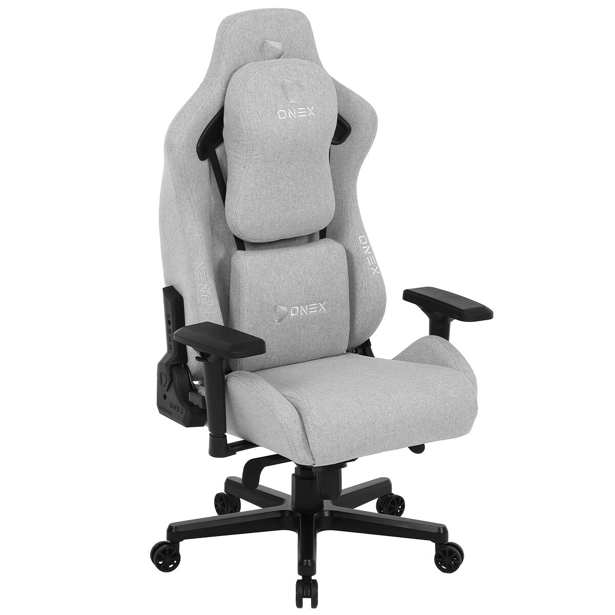 ONEX EV12 Fabric Edition Gaming Chair Ivory - SuperSaverAU - view 2