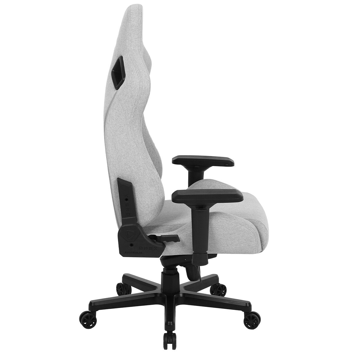 ONEX EV12 Fabric Edition Gaming Chair Ivory - SuperSaverAU - view 6