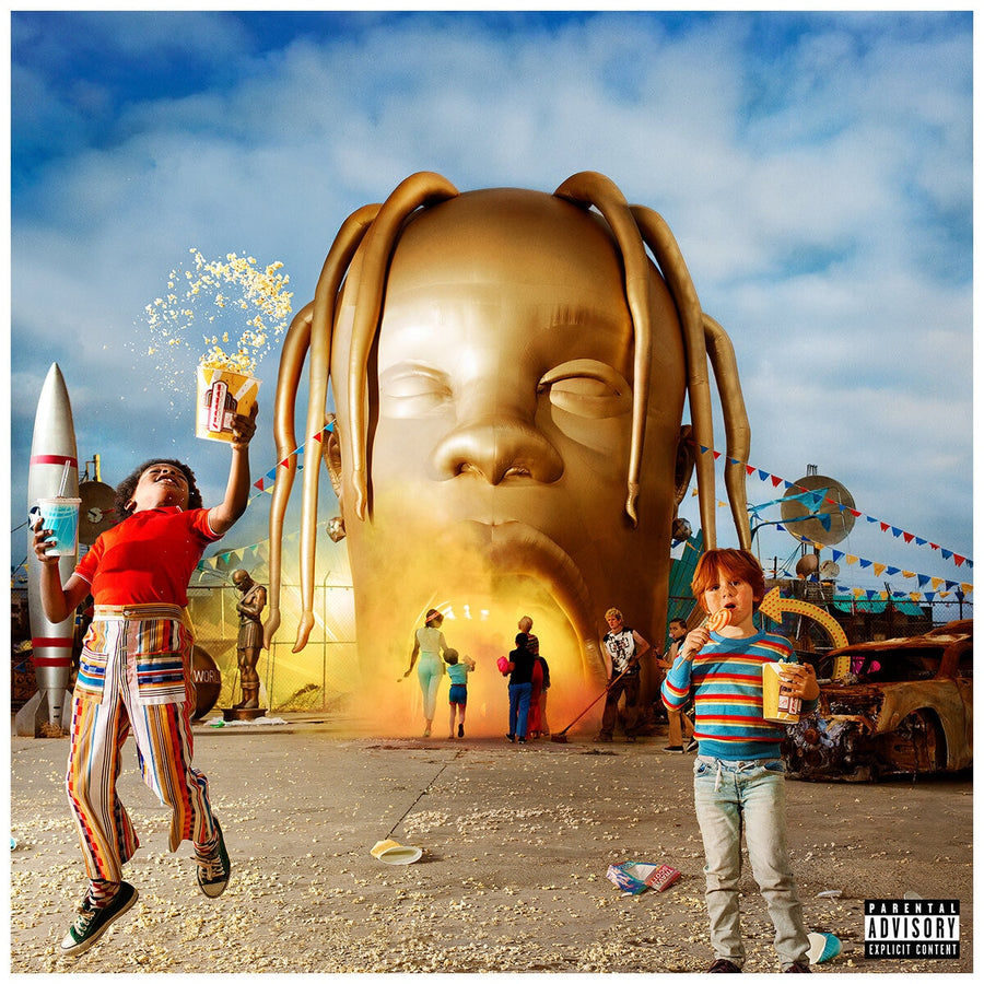 Travis Scott Astroworld Vinyl Album - W 310 x H 50 x D 310 mm, 0.5 kg - SuperSaverAU - view 1