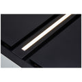 Schweigen 120cm Ceiling Cassette Rangehood - Matte Black, Twin External Motors, LED Light - SCC1200B-SP2PAK