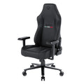 ONEX STC Elegant Leather Series Gaming Chair Black - Ergonomic Design, Lumbar Support, Adjustable Armrests - SuperSaverAU - view 3