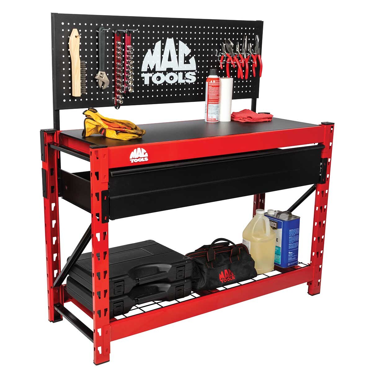 Mac Tools 2 Shelf Industrial Storage Rack Work Station - SuperSaverAU - view 3