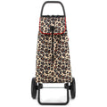 Rolser I-Max Wild big wheel folding trolley - Camel aluminium chassis - Removable wheels - R-IMX568-1037
