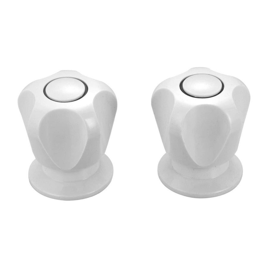 Shaw Mason Basin Top Assembly Pair - 160mm x 94mm x 60mm - White - Easy Install - SuperSaverAU - view 1