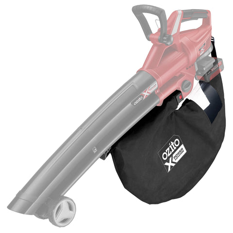 Ozito PXC 45L Garden Blower Vacuum Collection Bag, Nylon, Black PXCBLVBA-018