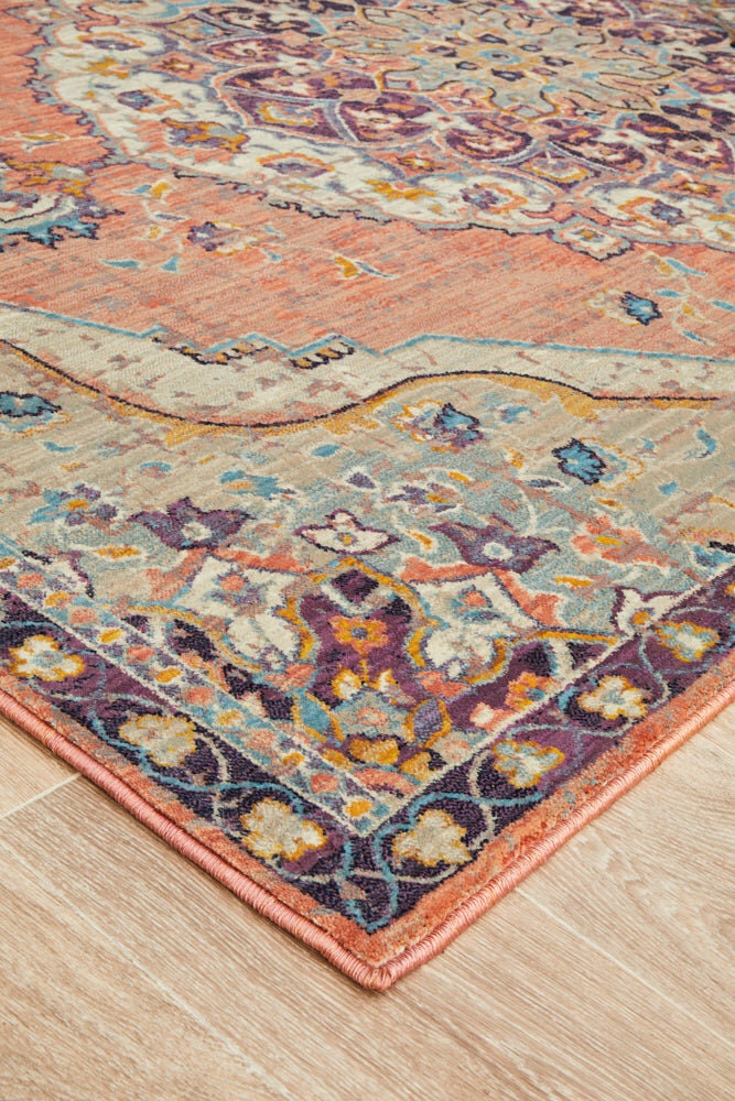 Rug Culture Odyssey medium terracotta rug 230x160cm - power loomed polypropylene - ODY120-TERRA-230X160