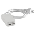 HPM USB Charger - Twin 2.1A - 1.5m Lead - Plastic - Fast Charging - SuperSaverAU - view 1