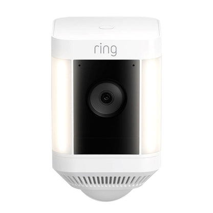 Ring Stick Up Cam Battery 3 Pack (White) + Spotlight Cam Plus Battery (White)