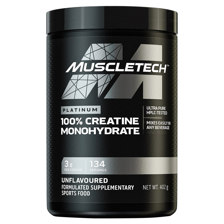 Muscletech 100% Creatine Monohydrate Unflavoured 402g - SuperSaverAU - view 1