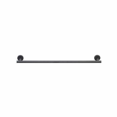 Barelli Toscana Single Towel Bar 60cm - Matte Black - Durable Stainless Steel - SuperSaverAU - view 1