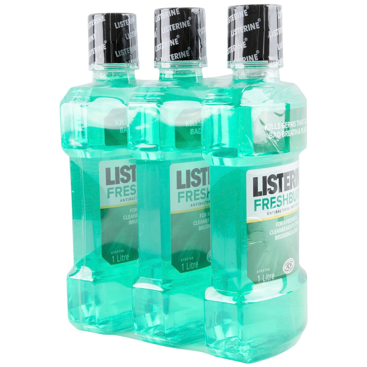 Listerine Freshburst 3 x 1L - SuperSaverAU - view 2