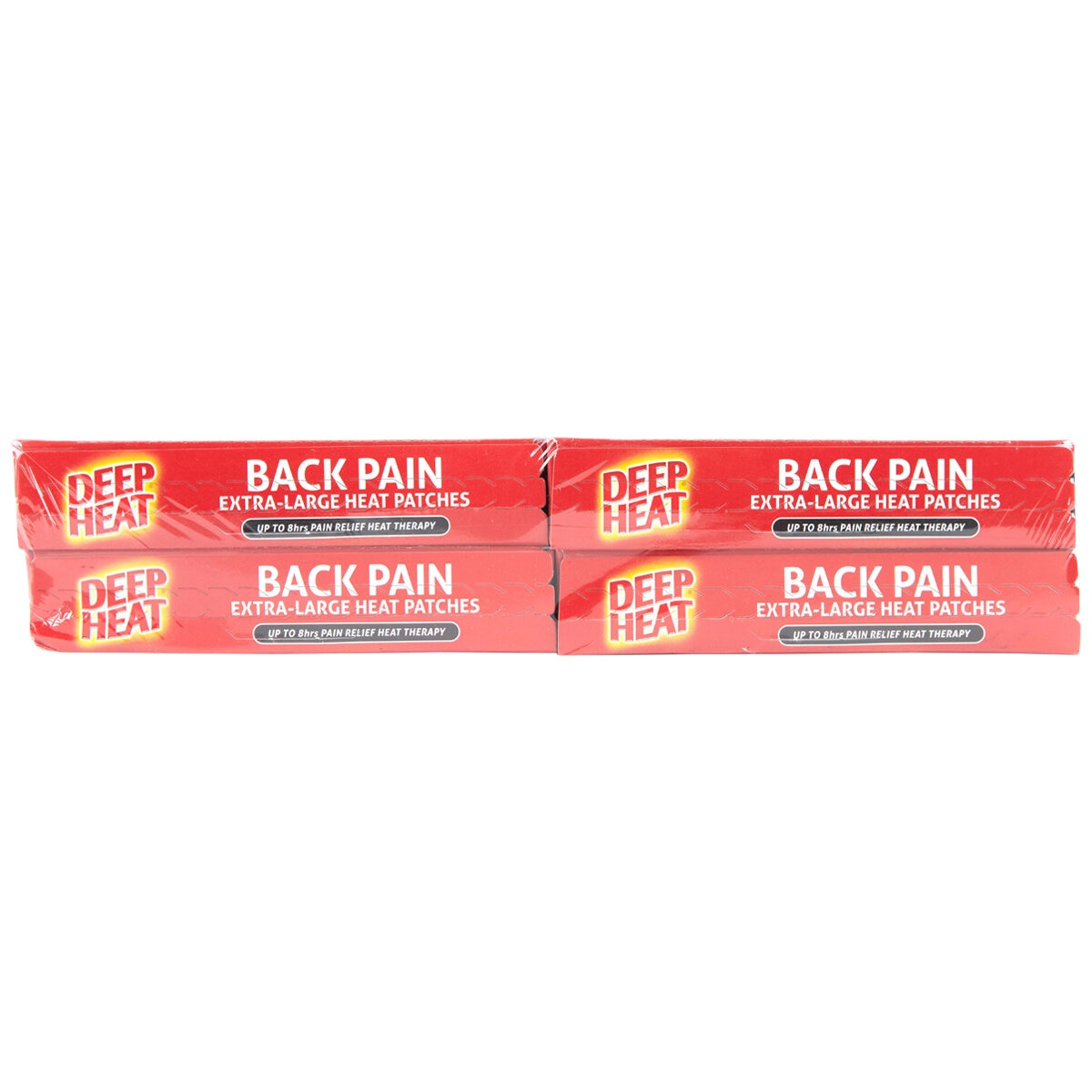Deep Heat Back Pain Patches 4 x 2 Pack