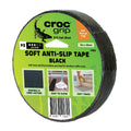 Croc Grip 5m x 25mm Black Soft Textured Anti-Slip Vinyl Tape