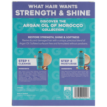 OGX Argan Oil Of Morocco Shampoo & Conditioner 2 x 750ml