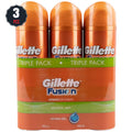 Gillette Fusion Hydra Sensitive Skin Shave Gel 3 x 195g - SuperSaverAU - view 1