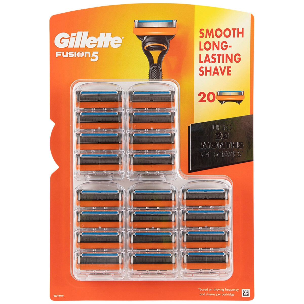 Gillette Fusion 5 Manual Cartridges 20 Pack