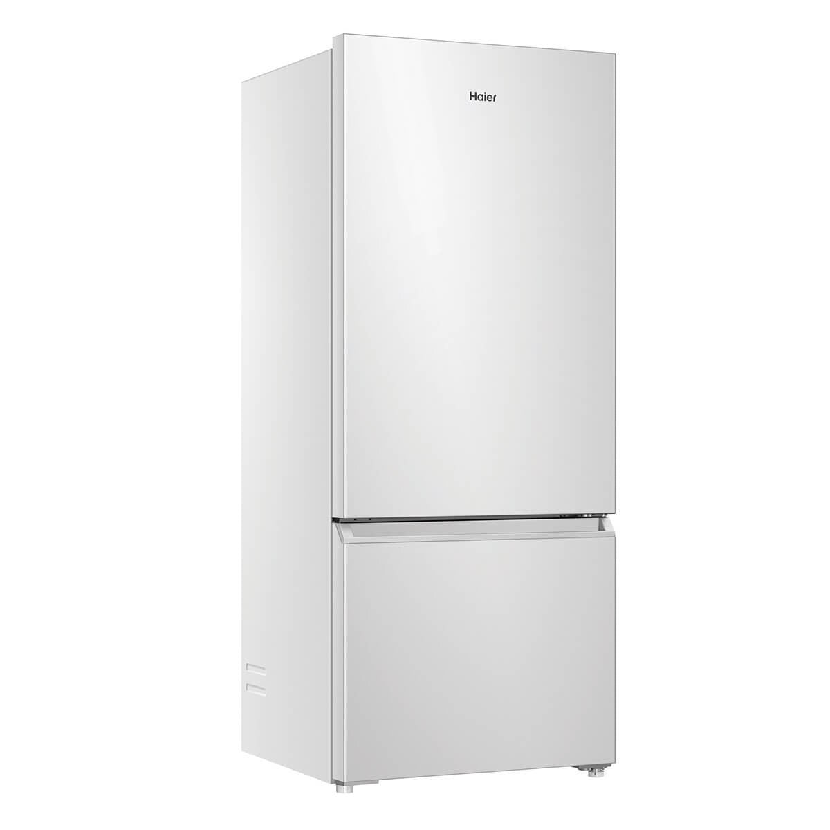 Haier 433L Bottom Mount Fridge - White, 5.5 Star Energy, Fingerprint Resistant Finish - HRF420BW