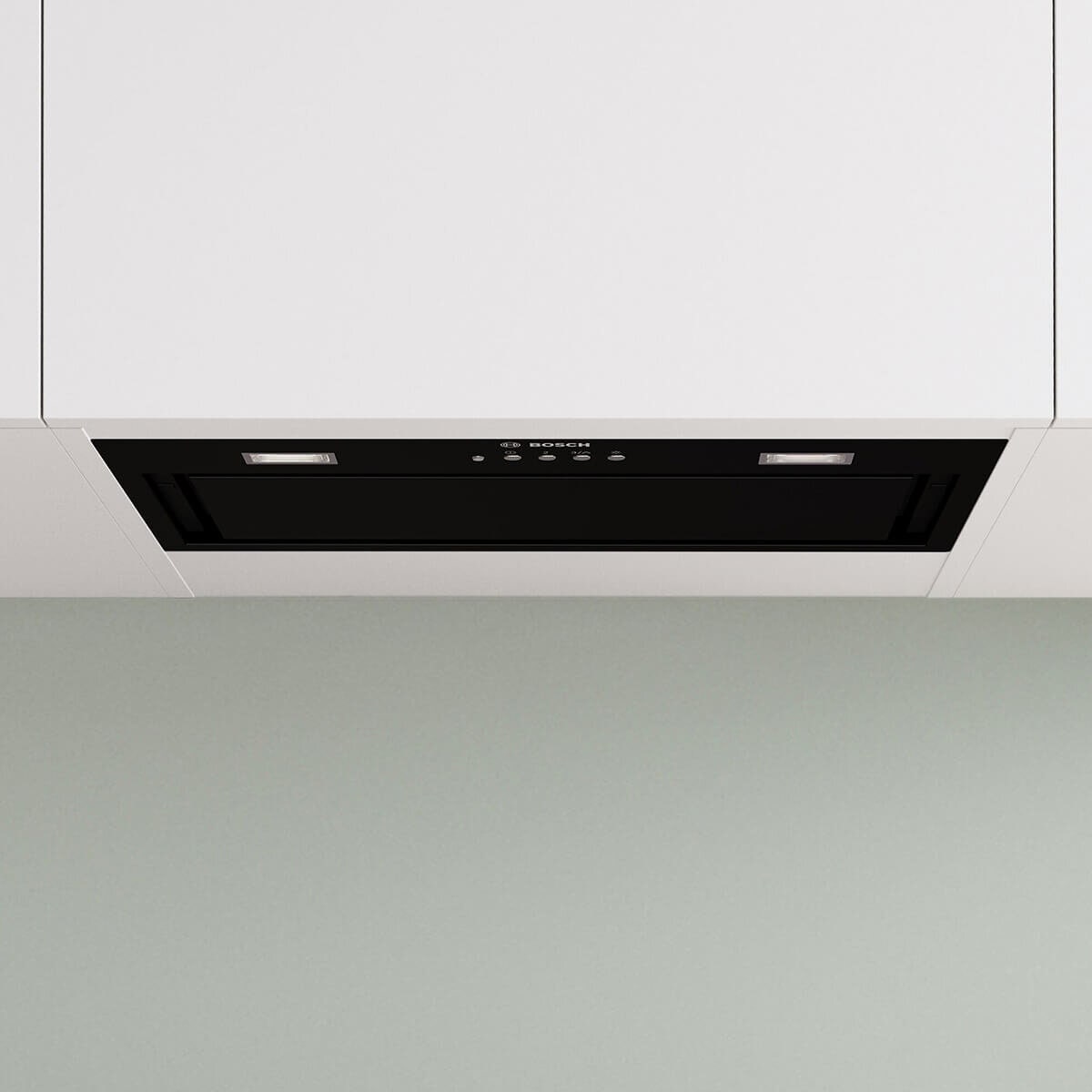 Bosch Series 6 52cm Integrated Undermount Rangehood - Black - 645m³/h Intensive, 4 Speeds - DLN56AC60A