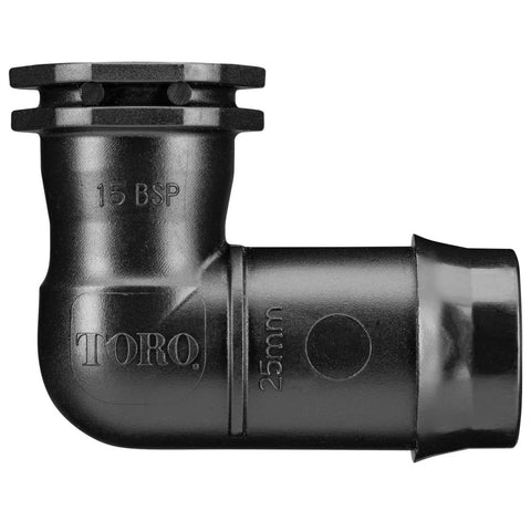 Toro Poly Elbow - 25mm x 15mm - Polypropylene - UV Stabilised - SuperSaverAU - view 3