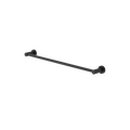 Caroma Cosmo 630mm Matte Black Single Towel Rail - 600mm