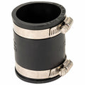 Deks Rubber Joiner - 50mm - EPDM - 2 Clamps - Sewer Stormwater Use - SuperSaverAU - view 1