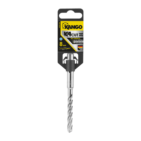 Kango 8mm K4 SDS Plus Drill Bit - 110mm Steel - Fast Drilling - SuperSaverAU - view 1