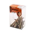 Ramset 3/16" x 75mm Plasterboard Spring Toggle Anchor 10 Pack - Gold Passivated Zinc Plated