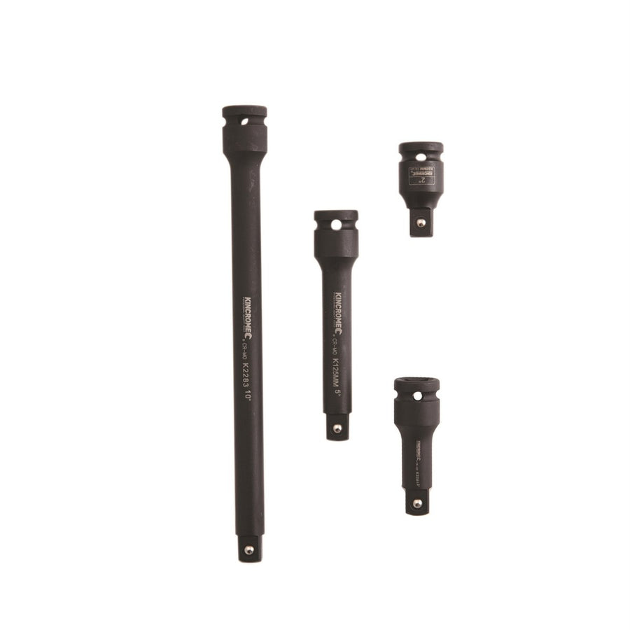 Kincrome Impact Socket Extension Bar Set - 4 Piece - Cr-Mo - Durable - SuperSaverAU - view 1